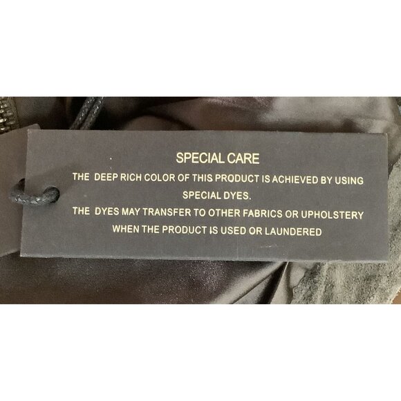 NWT BlankNYC Suede Mini Skirt With Back Zip Closure Size 30/L Olive Green - Picture 5 of 7